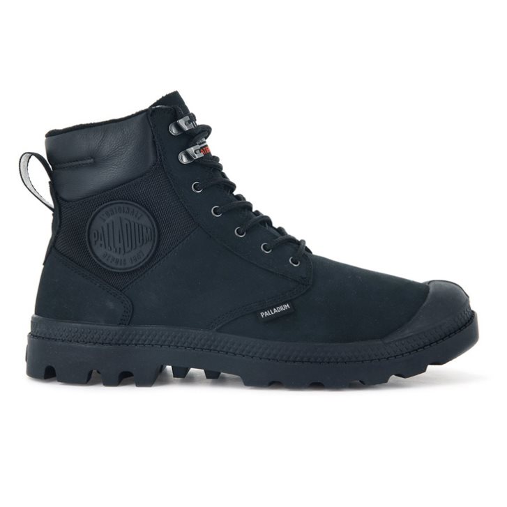 Bottes Palladium Pampa Shield WP+ LUX Femme Noir | FR TJG294B